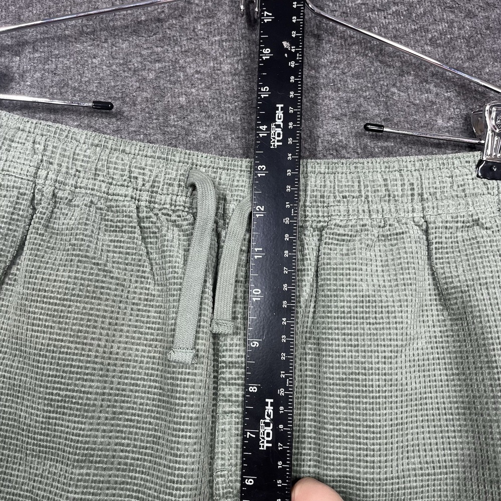 Katin Ward Shorts Mens M Green Waffle Corduroy Surfer Preppy 6" inseam - Picture 7 of 15